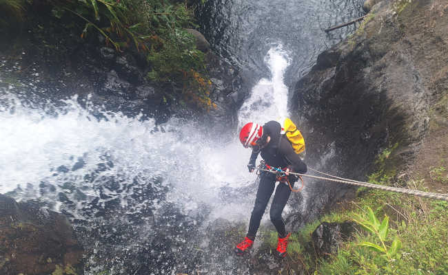 canyoning advanced in madeira